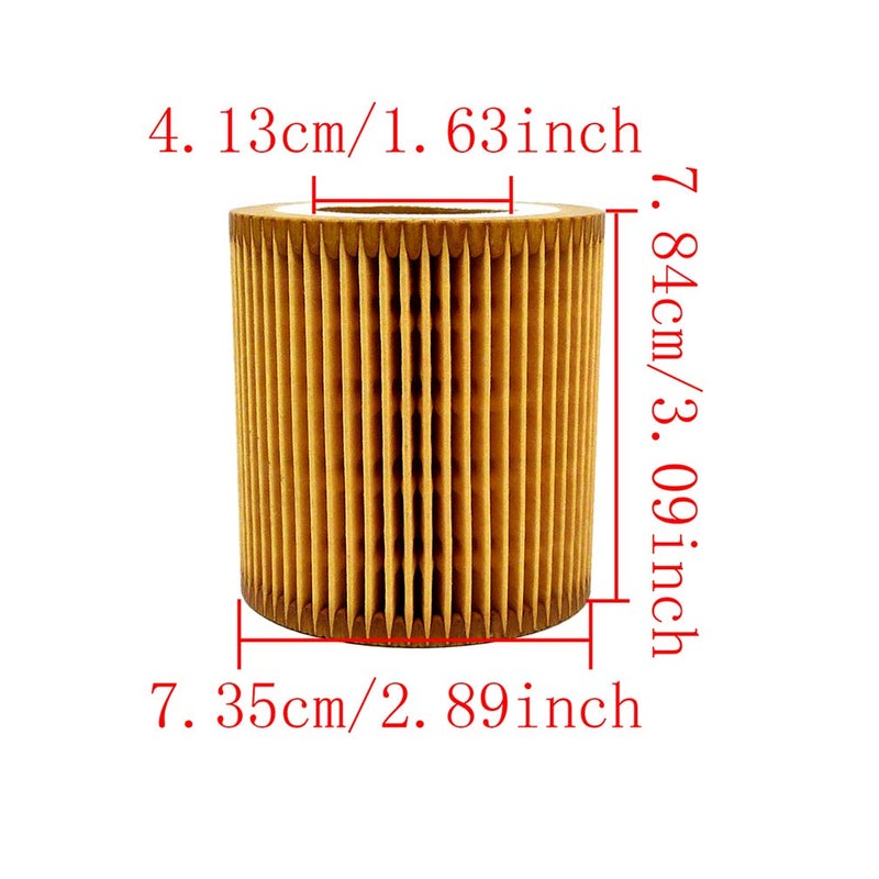 Ibetter Metal-Free HU816 Oil Filter and Wrench Kit for BMW - 86.4mm, 16 Flutes, Oil Filter Housing Cap Removal Tool - Image 2